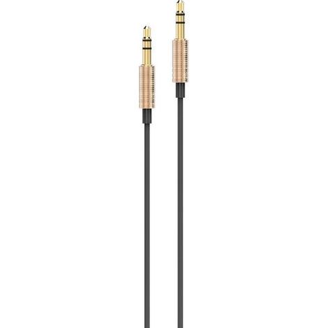 Cable AUX a jack de 3,5 mm awei Gold