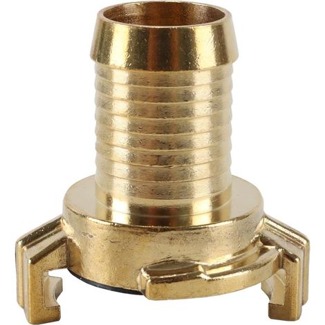 Raccord rapide 12197 pour tuyau, embout en laiton vierge de 1 pouce (1 pouce) (1/5)