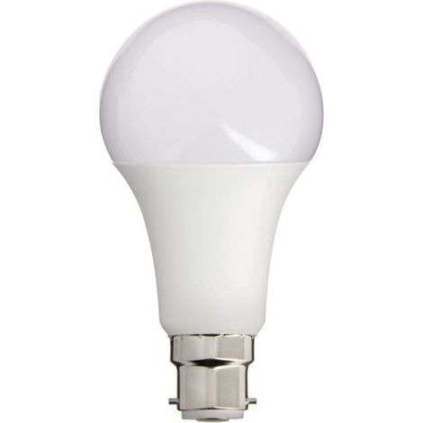 Ampoule LED A60, culot B22, 15W cons. (100W eq.), lumière blanche neutre (1/5)