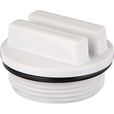 Bouchon antigel de 1,5 pouce avec joint torique, adapté aux piscines hors sol/enterrées. (1/5)