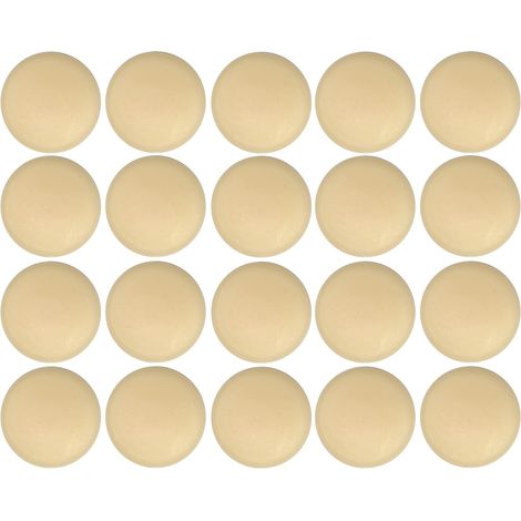 Cyclingcolors – Lot de 20 cache vis torx T25 – Protection bouchon 13,5mm – Esthétique améliorée pour meubles – Installation simple et rapide