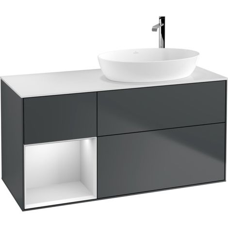 Villeroy & Boch F921MTHG Meuble sous lavabo Finion F92 (1/2)