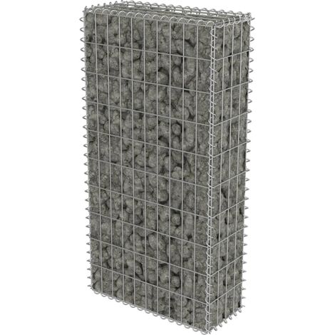 Mur en gabion avec couvercles Acier galvanisé 50 x 20x100 (1/5)