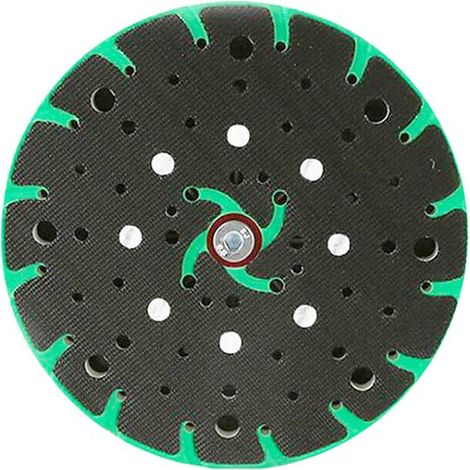 Schleifteller 150 mm – 49 Löcher – mit Schrauben – weicher Schleifteller 150 mm – geeignet für Festool Exzenterschleifer (1/4)