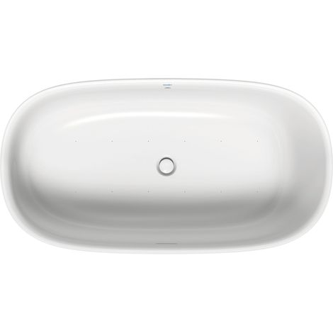 Bañera de hidromasaje Duravit Zencha, independiente, juego de