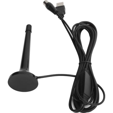 Antenne DVB-T2 - Amplificateur Signal TV Numérique - 470-865 MHz - Base Magnétique - Pour Récepteur TNT Terrestre - 1 Pièce (1/5)