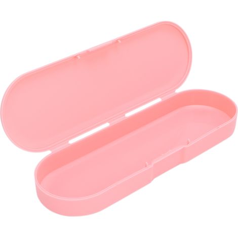 Boîte de rangement pour aiguilles anti-acné, cuillère auriculaire, brosse à dents, outils de beauté, étui de rangement rose (1/5)
