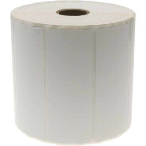 BeMatik - Rotoli bobina 1600 etichettes adesive per stampante trasferimento termico 101.6x38.1mm