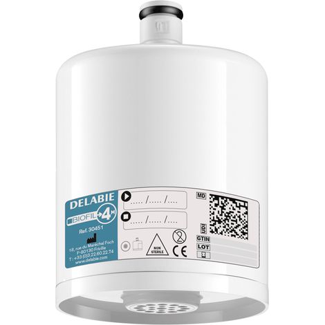 Delabie Filter für Waschtisch BIOFIL 4M non-steril, zentrierter Strahl (10 Stück) (1/2)