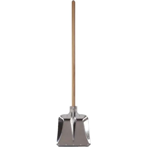 pelle horizont aluminium avec manche épaisseur 2 mm 38x38 cm