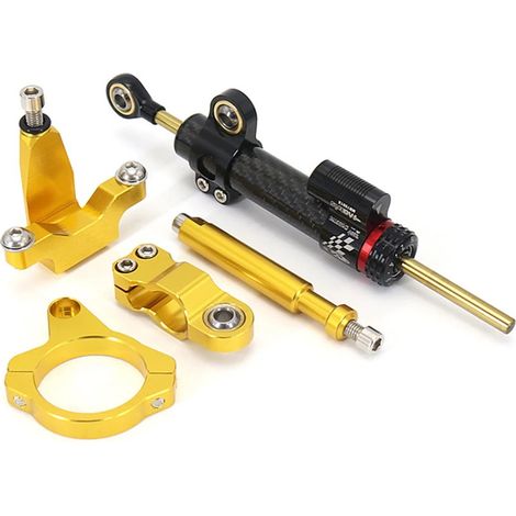 Modifikationsteile für Yamaha YZF R7 2021-2023 Motorrad: Lenkungsdämpfer mit Titandämpfer.