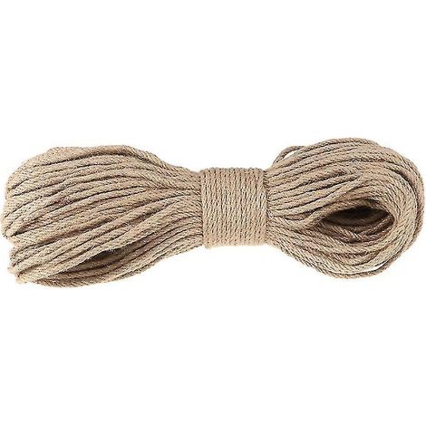 1 corde en chanvre pour décoration de jardinage à faire soi-même (1/3)