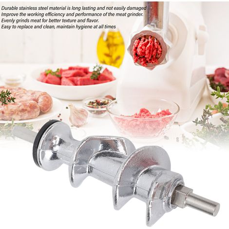 Ortviai Vis sans fin pour hachoir à viande électrique – Vis en acier inoxydable HM-05 (1/4)