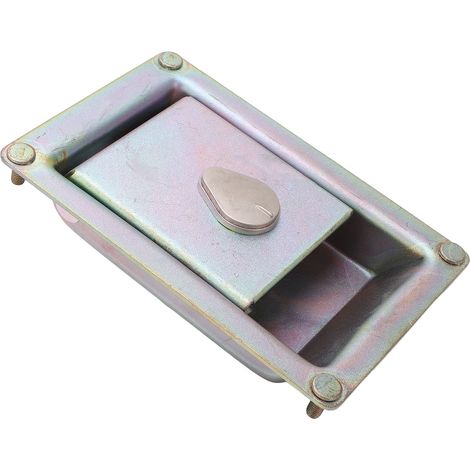 Serrure de porte latérale de pompe hydraulique pour excavatrice Hitachi ZAX, en alliage d'aluminium. (1/5)