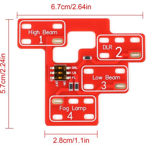 Direct sales of 03-07 Chevrolet full headlight mode circuit board 7 Silverado & Sierra upgraded version (1/4)