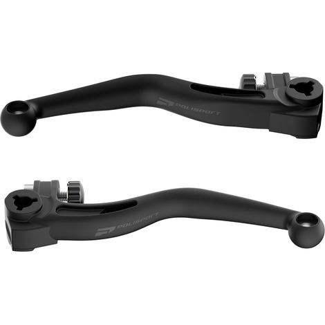 Apt Unbreakable Polisport 125 250 Brems- und Kupplungshebel-Kit Schwarz