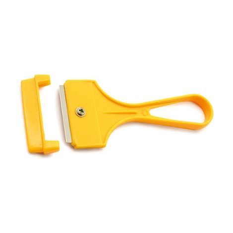 Rascavidrios plastico 10cm hoja 40mm 00243 3 claveles
