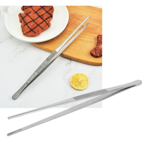 Pince à barbecue en acier inoxydable, pince multifonction pour buffet, pince à pain pour barbecue de cuisine (1/5)