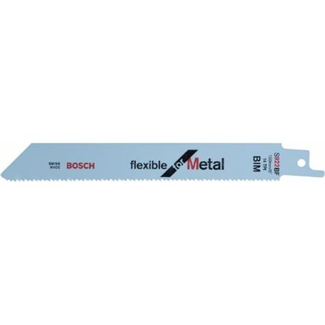 Tarjeta de 5 cuchillas bimetálicas BOSCH S922BF - 2608656014