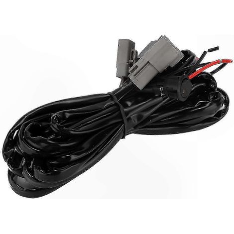 Faisceau de câblage pour projecteur LED 12V 40A avec connecteur DT, compatible avec les véhicules tout-terrain. (1/5)