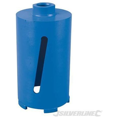 Sega a tazza con corona diamantata in acciaio per trapano Silverline-91 x 150 mm