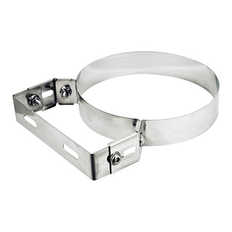 COLLARI REGOLABILI P/TUBI INOX CM.15