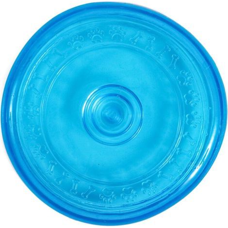 15.5cm Jouet pour chien - Jouet pour chien en caoutchouc Frisbe (1/4)