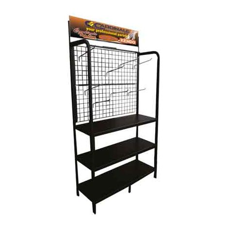 ESPOSITORE UTENSILERIA CON RIPIANI cm 100x40x170h - MADE IN ITALY