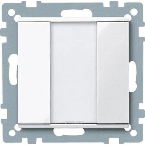 Interrupteur Merten deux boutons compatible KNX busankoppler