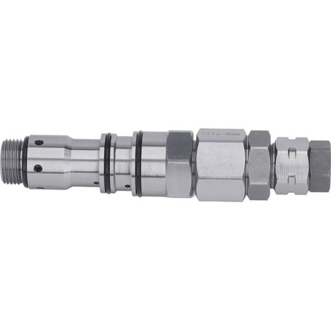 Pour CAT215L pelle excavatrice, valve de décharge principale hydraulique avec interface fiche sensible, compatible avec finisseurs et bétonnières. (1/5)