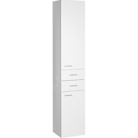 Aqualine Zoja - Armoire haute Keramia Fresh 350x1840x290 mm, blanc 51220 (1/5)