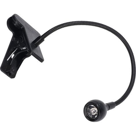 395 nm UV-Clip-on-Lampe, wiederaufladbar über USB 5V, verstellbare flexible Halterung, Beleuchtung für die Handy-Reparatur, Clip-on-Befestigung, tragbar. (1/5)