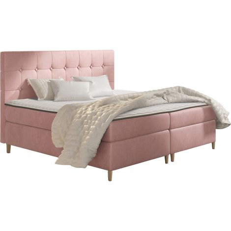 Cama continental Caseus, Magic Velvet 2257, Doble, Continental, 160x200, Tapiz, Somieres, 162x208x115cm (1/5)