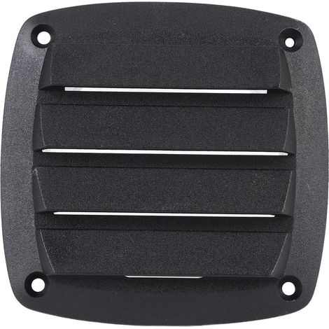 4inch RV Air Venture Louteur en plastique Plastique Mémoral Résistant Ventilation optimale Ventilation de bateau de ventilation pour le yacht noir