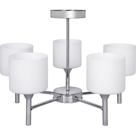 Activejet AJE-MIRA Stehlampe 5 Lichter Silber Elegant (1/5)