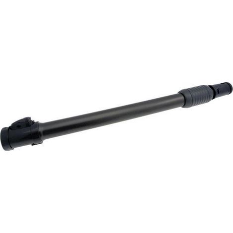 Tube télescopique pour brosse, embout à encoche