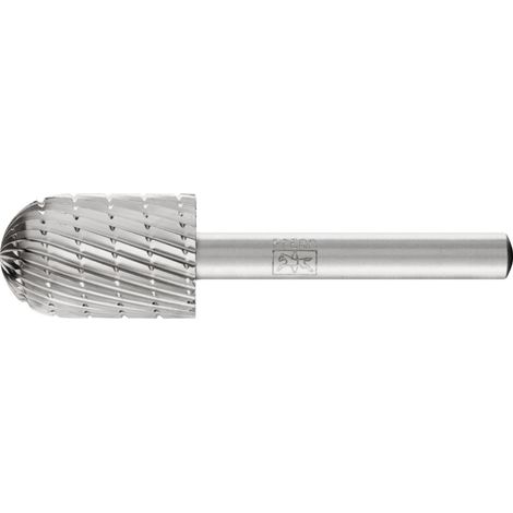 PFERD TOOLS HSS Frässtift Walzenrundform C Ø 16x25 mm Schaft-Ø 6 mm Z 3 universal mittel fein Spanbrecher (1/3)