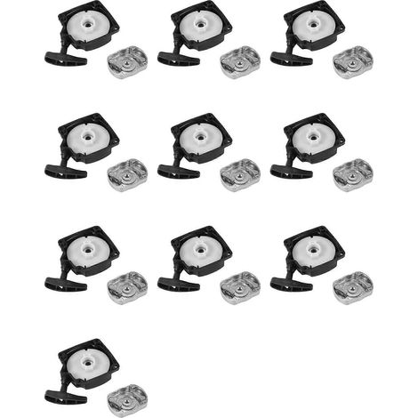 Lanceur à rappel automatique 10X avec cliquet pour mini-motos, scooters, choppers et quads 33 cc, 43 cc, 47 cc, 49 cc et 50 cc (1/5)