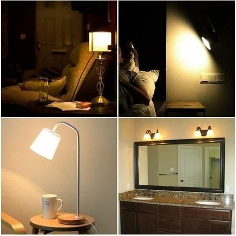 6er-Pack E27 12W LED-Lampen (entspricht 100W Halogenlampen) 1200lm Warmweiß 3000K 360° Abstrahlwinkel 220-240V (1/3)