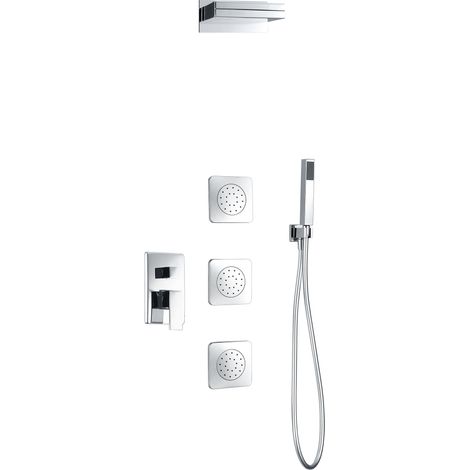 Conjunto ducha monomando empotrado Formentera IMEX GPE008 (1/5)