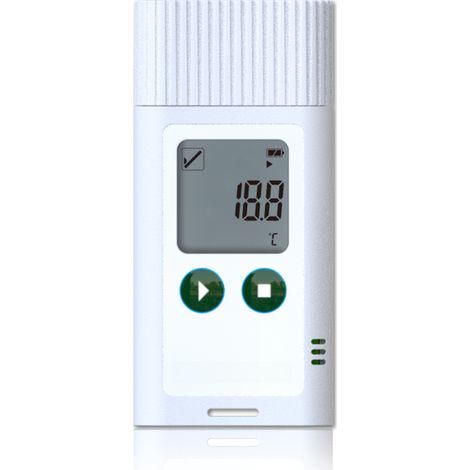 Enregistreur température USB – froid/transport, grande capacité, export PC, rapports PDF/CSV. (1/5)