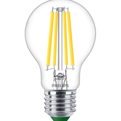 Philips Filament-Lampe, transparent, 75W A60 E27