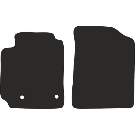 BASIC Velours-Fußmatten vorne für: Toyota Yaris Verso Minivan (1999-2005) (1/2)