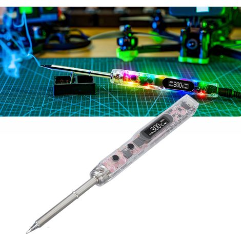 Fer à souder intelligent SI012 PRO MAX à température constante avec affichage numérique OLED et panne de soudage T12-B2 (1/5)