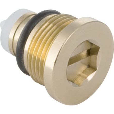 Geberit – Robinet de WC pour vanne d'angle 240925001 – Réservoir encastré Sigma 12cm – Filetage plomberie – Finition métal