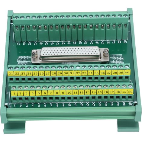 Adaptateur de bornier DB78-M7, bornier femelle, carte relais (1/5)