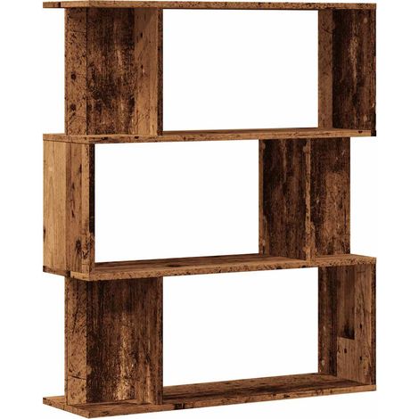 Maison Exclusive - Libreria in Legno Antico 80x24x96 cm in Legno Multistrato