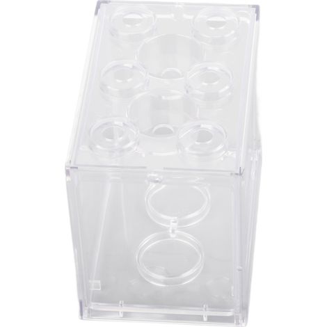 Aquarium Mini Créatif Transparent pour Poissons d'Ornement et Algues en Boule - Idéal pour Combattants et Petits Reptiles-AUTRES (1/4)