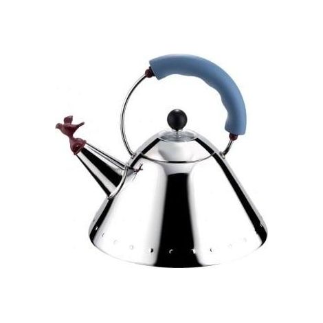 Alessi 9093 Hervidor inox 2 litros diseño Michael Graves
