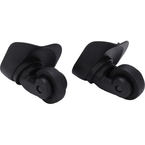 Roues à bagages, 1 paire de roulettes anti-abrasion bricolage sûres pour valises A23 pour accessoire de remplacement de valise (1/5)